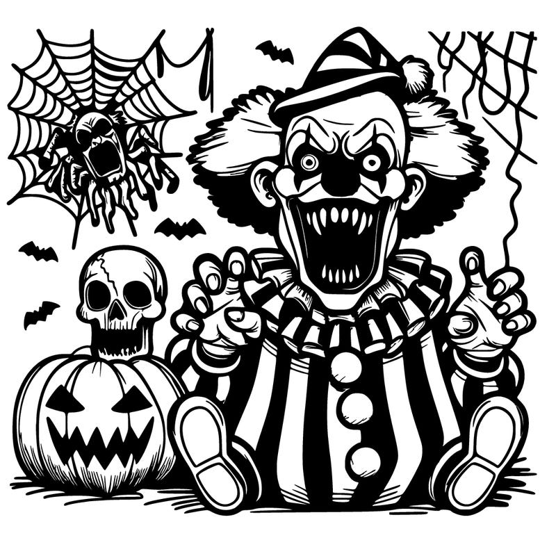 scary clown