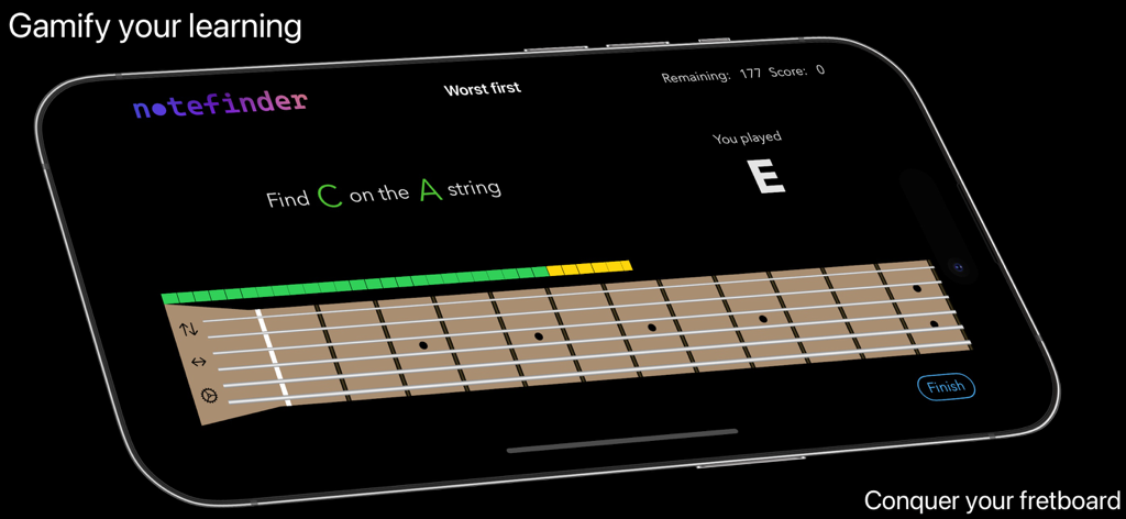 Note Finder: your guitar tutor - Music App | MWM