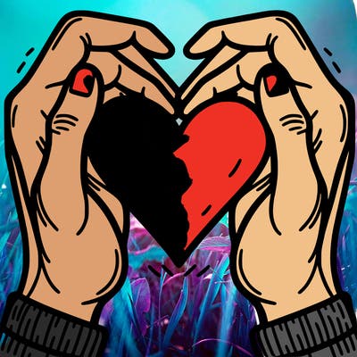 two hands make a heart