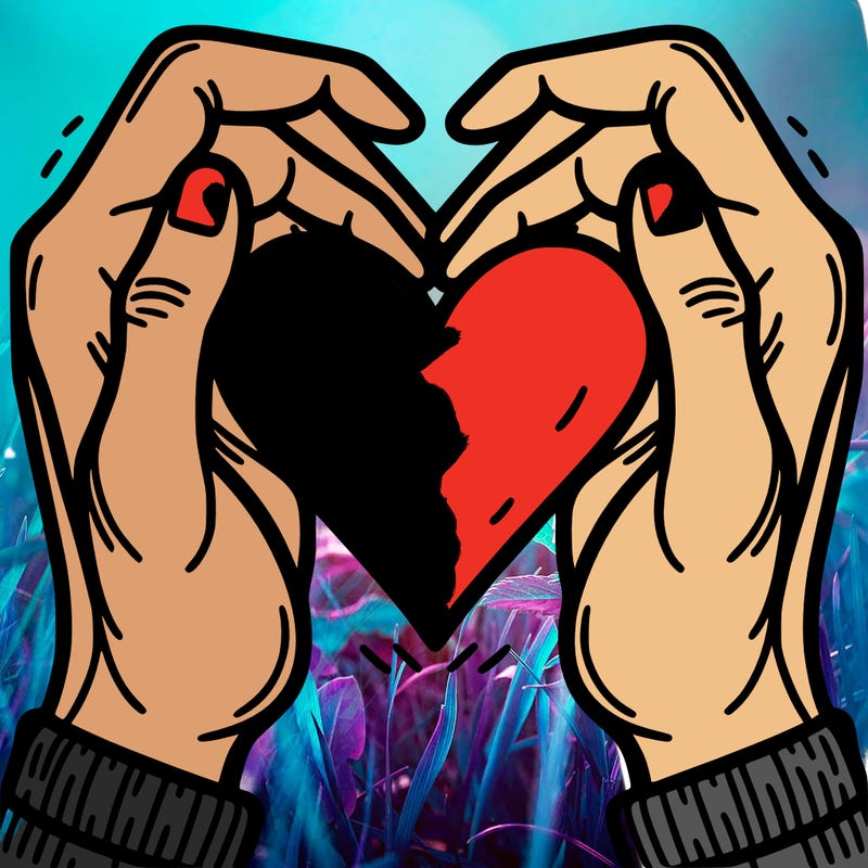 two hands make a heart