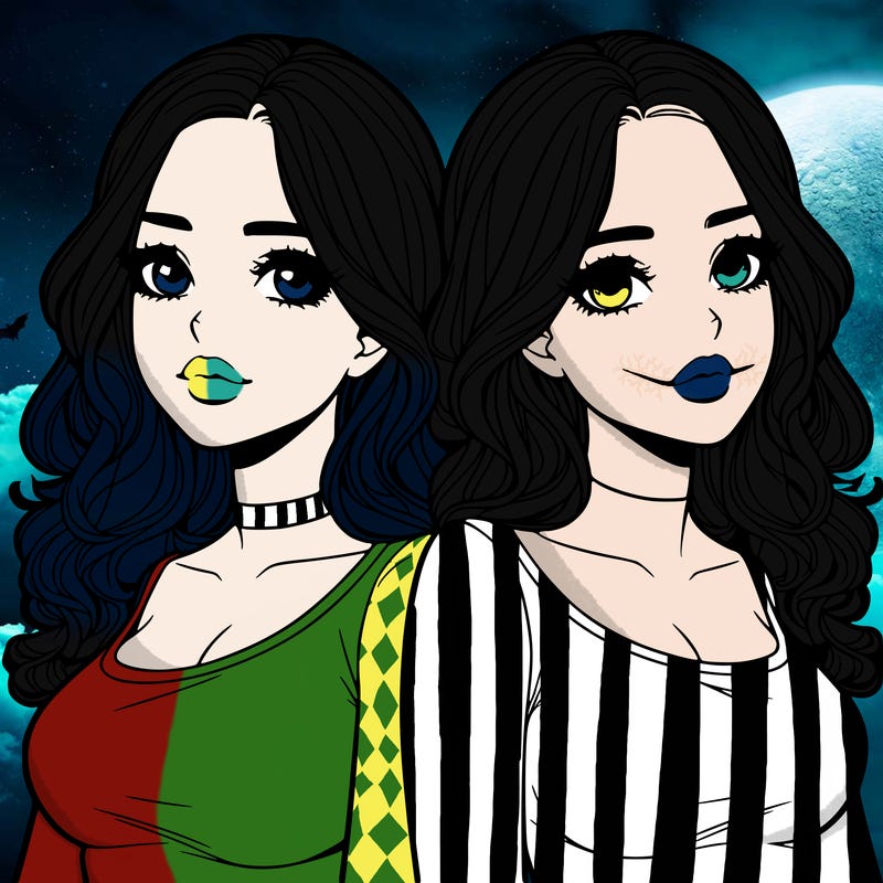 realistic twin sisters