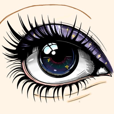 realistic eye