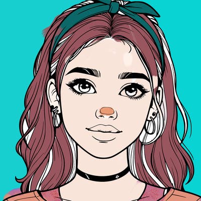 realistic teenage girl