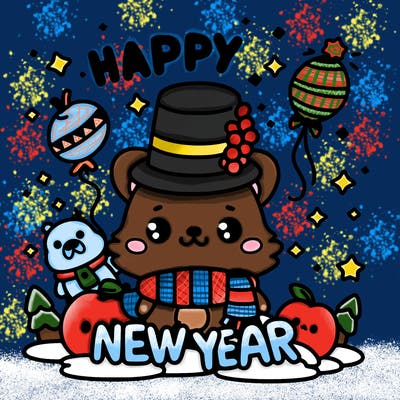 message : happy new year