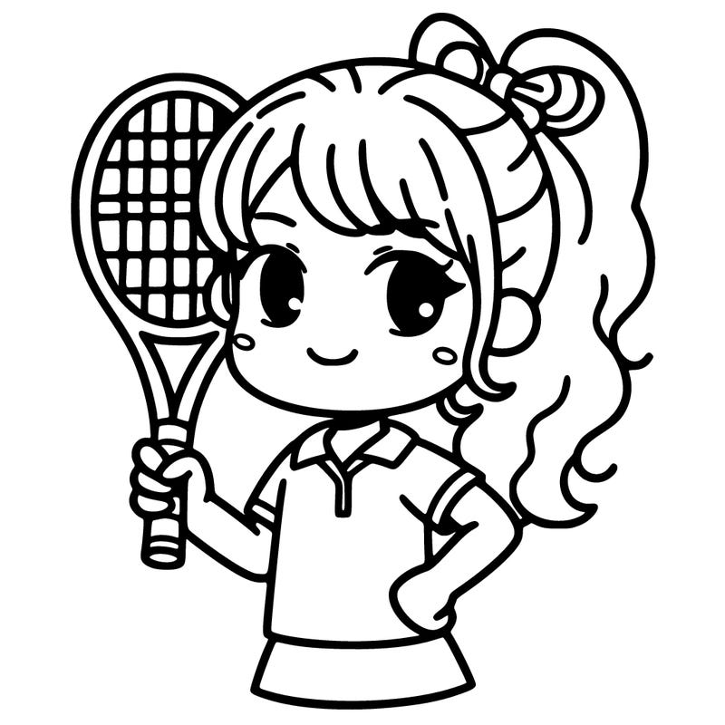 tennis girl