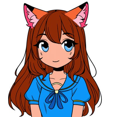 girl with fox ears
