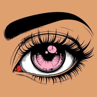 realistic eye
