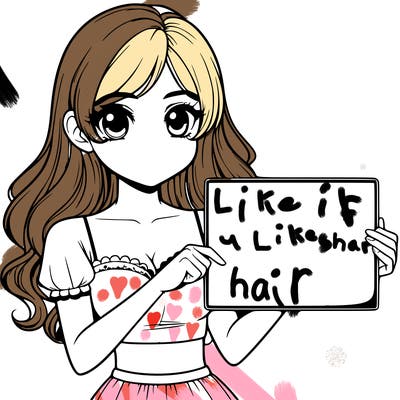 realistic pretty girl holding blank sign