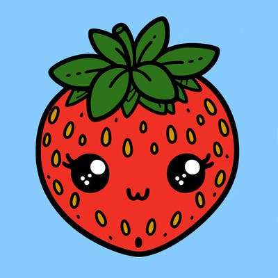cute strawberry