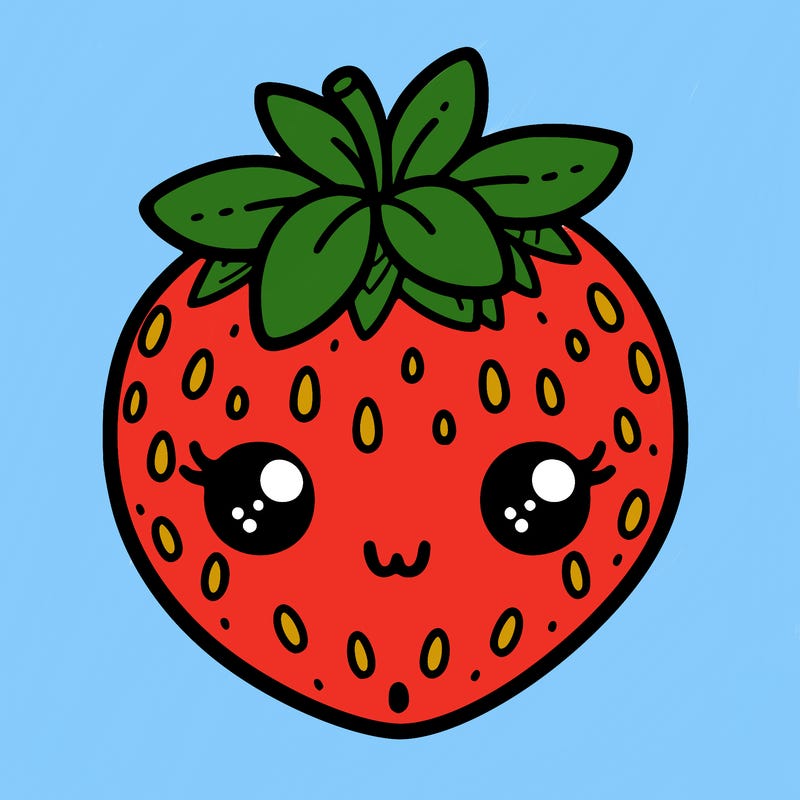 cute strawberry