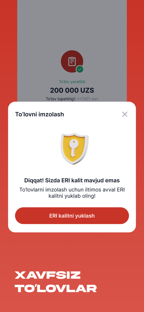 Biznes 24/7 - Interface mobile de l'application Biznes 24/7 montrant une demande de signature numérique pour des transactions professionnelles sécurisées