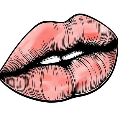 realistic lips