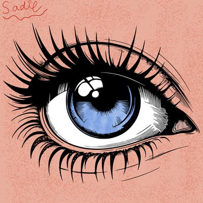 realistic eye