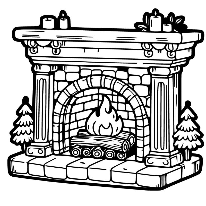 fireplace