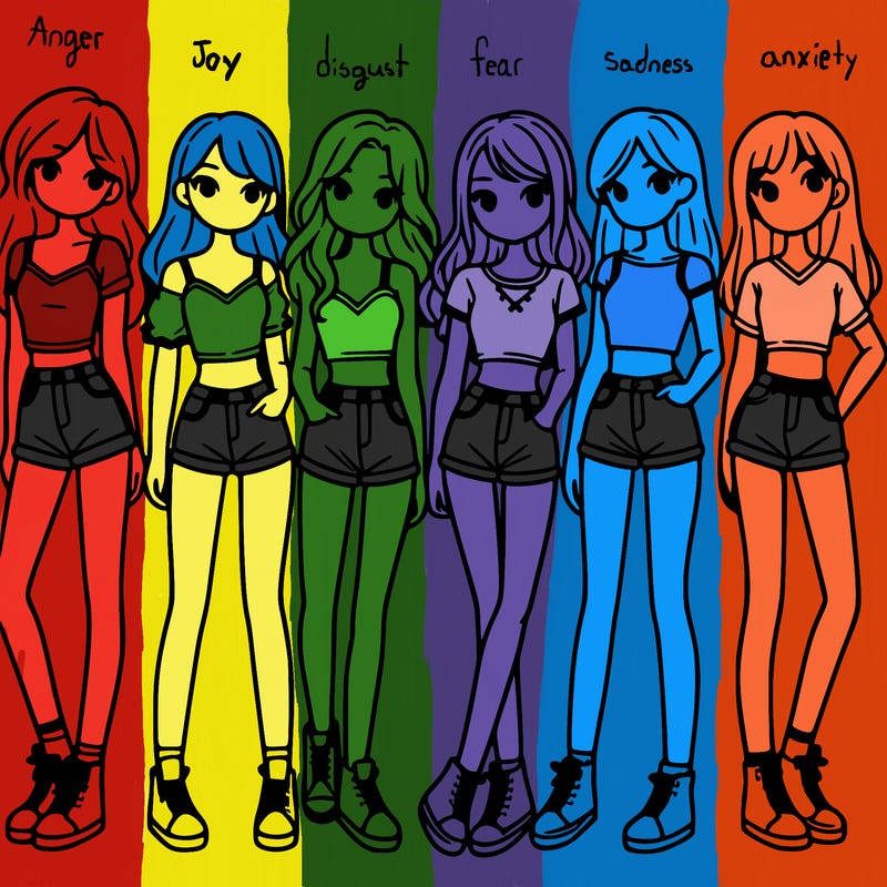 a group of girls wearing crop tops and shorts