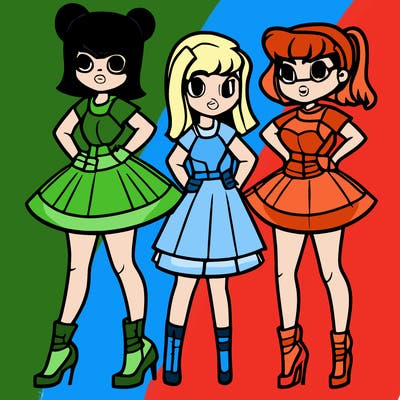 power puff girls