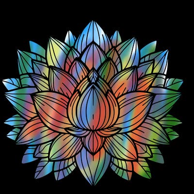 lotus flower mandala