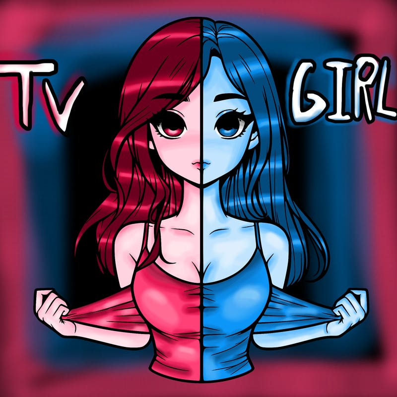 realistic  girl split.