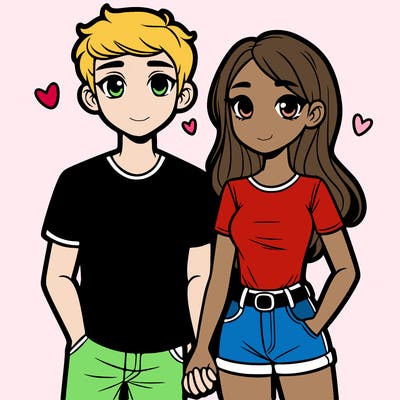 boyfriend and girlfriend