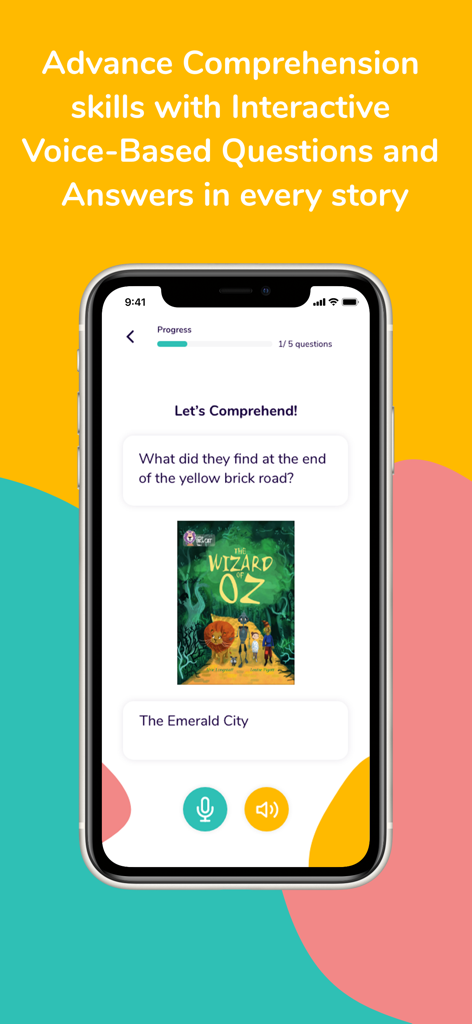 Readability - Learn to Read - Interactive voice based reading comprehension quiz in the Readability app