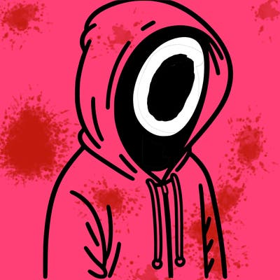 human with a hoodie