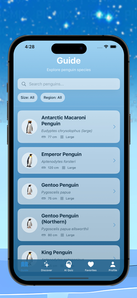 Ice Penguins - Reference App | MWM