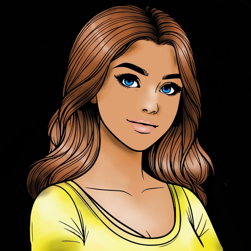 realistic, teen beautiful girl