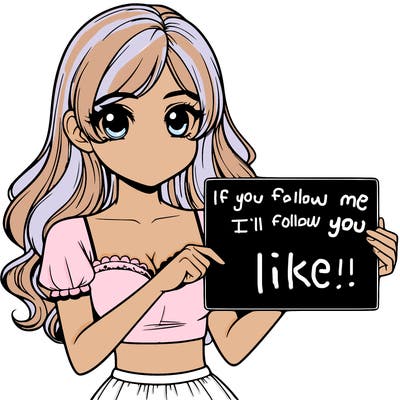 realistic pretty girl holding blank sign