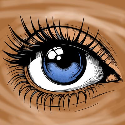 realistic eye