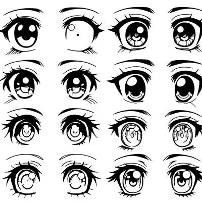 anime eyes