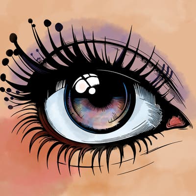 realistic eye