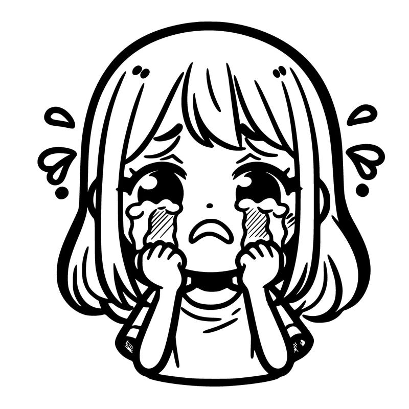 girl crying