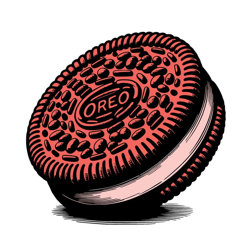 realistic oreo