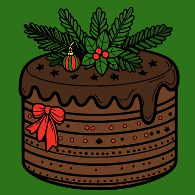 christmas cake