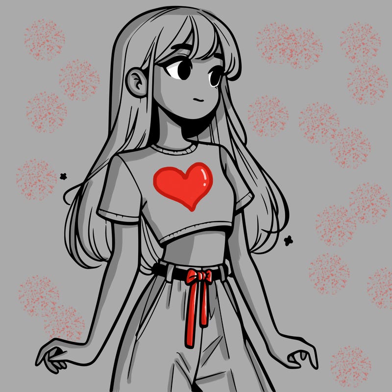 girl in a cute crop top