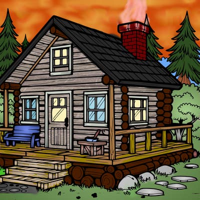 cabin in the woods