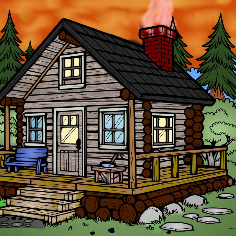 cabin in the woods