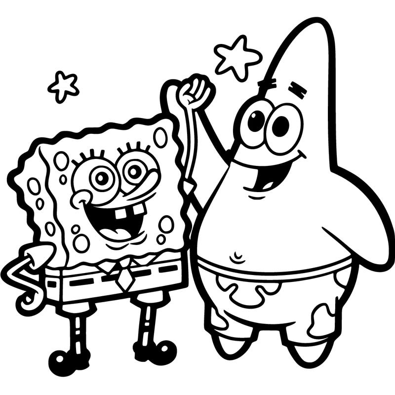 sponge bob with patrick
