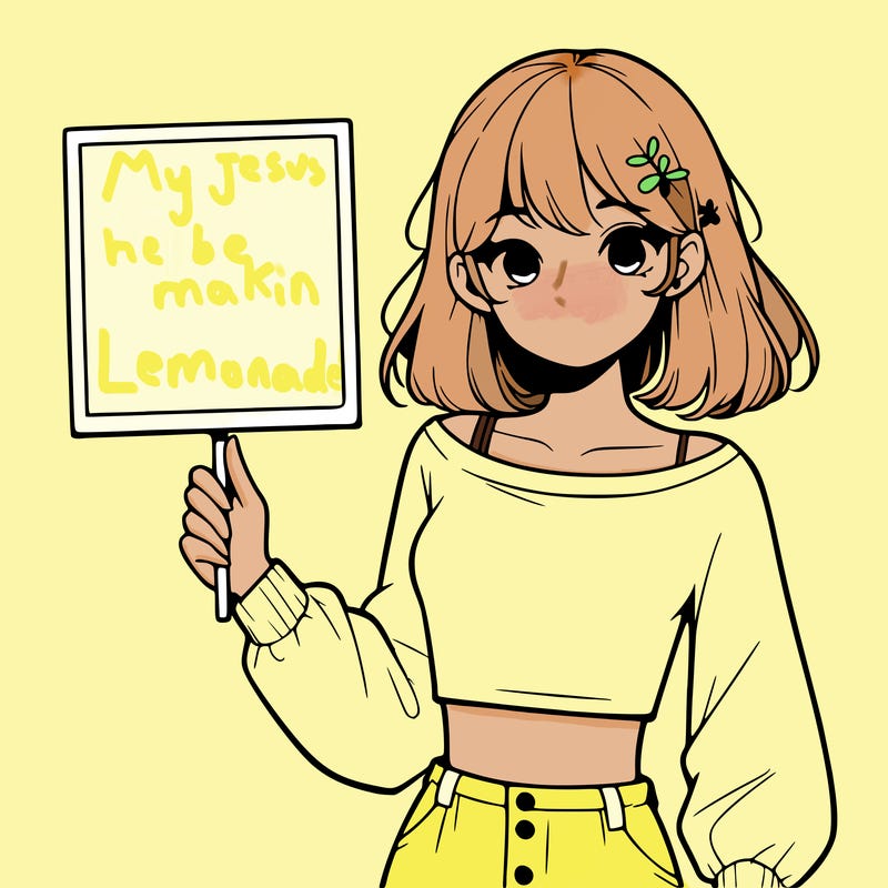 girl holding a blank sign in a long sleeve crop top