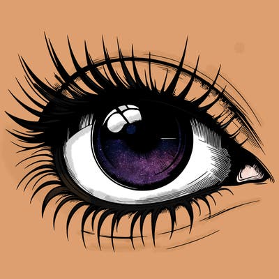 realistic eye
