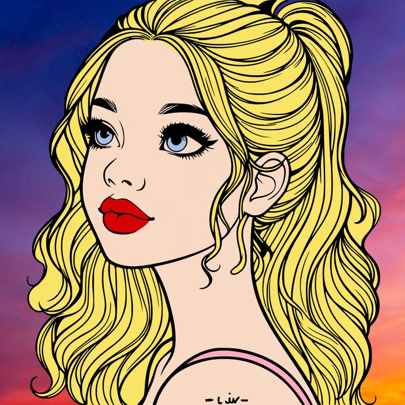 beautiful realistic girl