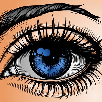 realistic eye