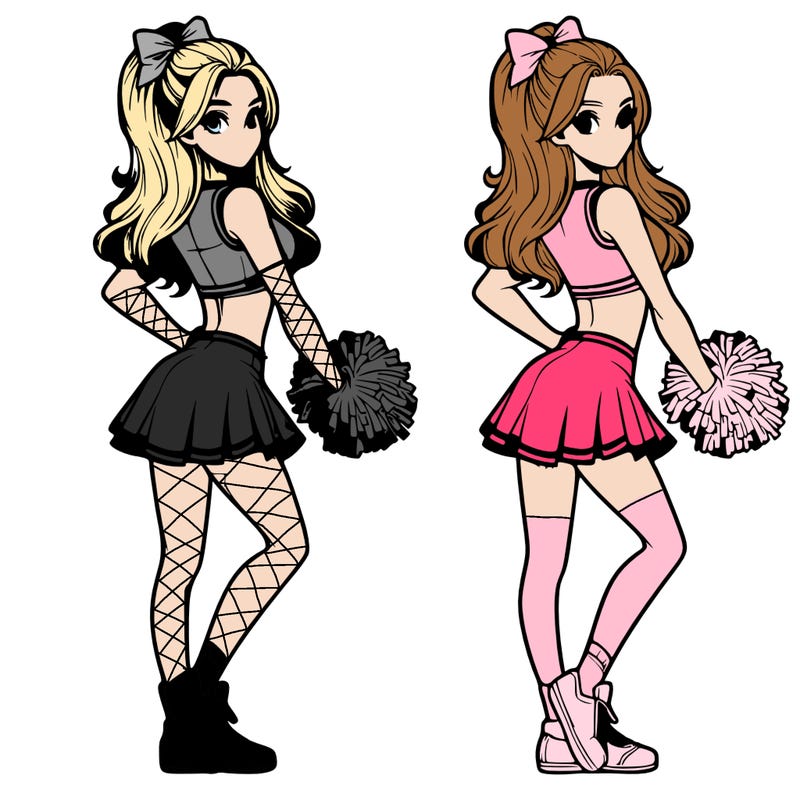 realistic cheerleader