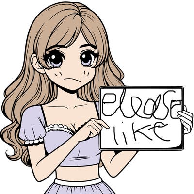 realistic pretty girl holding blank sign