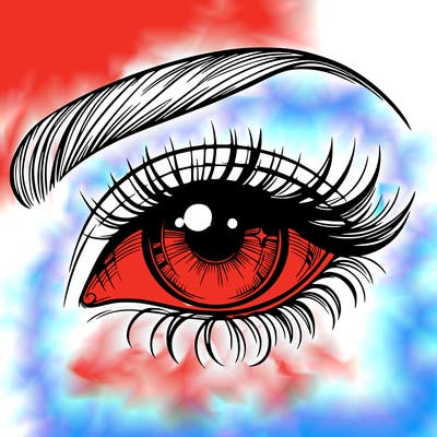a beautiful eye