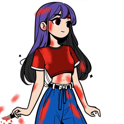 girl in a cute crop top
