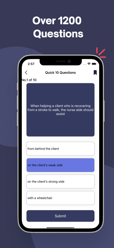 NURSING Prep 2025 - NURSING Prep 2025 mobile app practice question interface