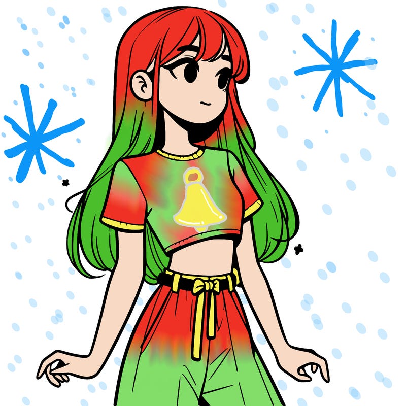 girl in a cute crop top