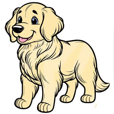 a golden retriever dog