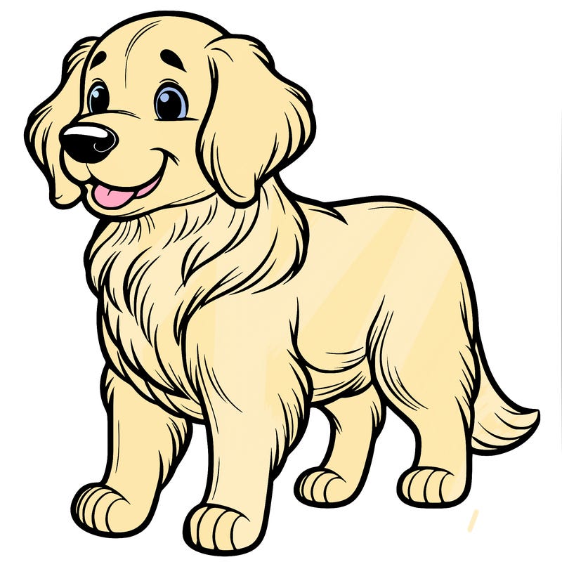 a golden retriever dog